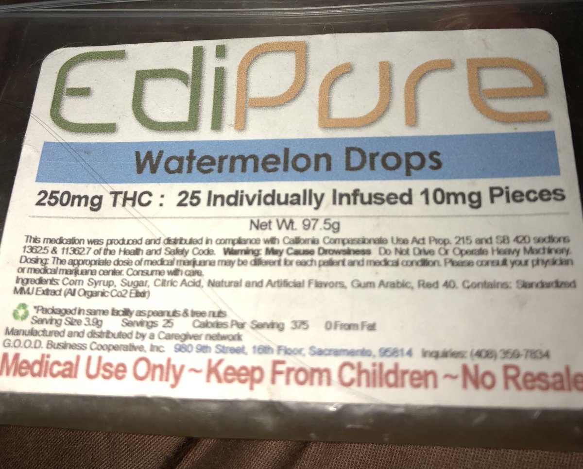 @Edipure_Edibles Where can I get these please I need them for nausea...