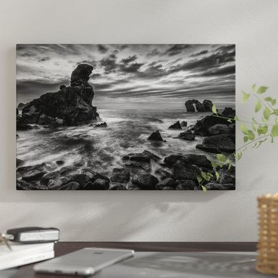 'Broken Coast' Photographic Print on Canvas Size: 12" H x 18" W x 0.75" D
