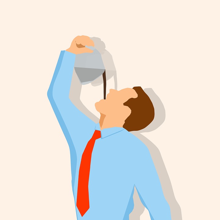 businessman, coffee, pouring